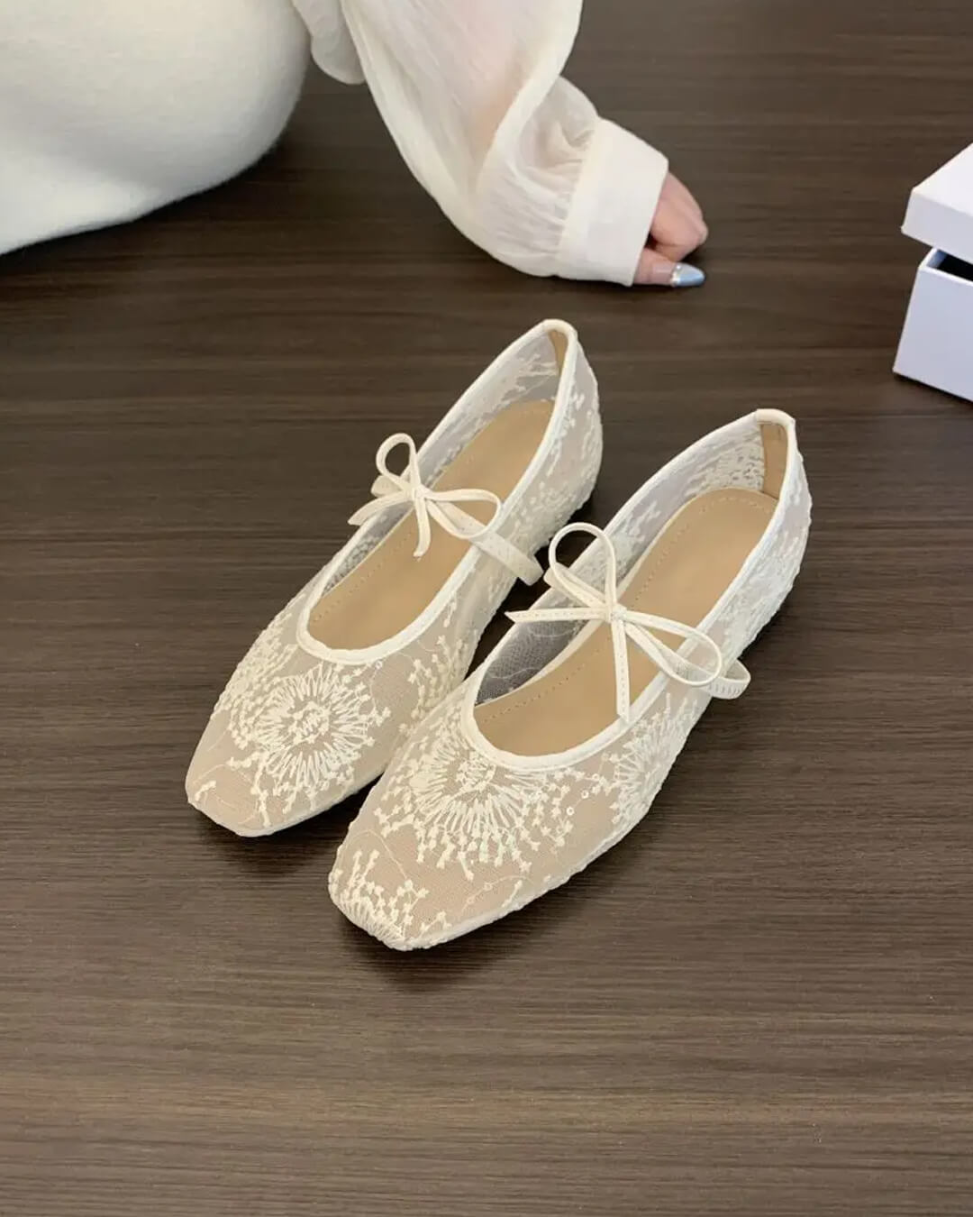 Ballerines en mesh Joan