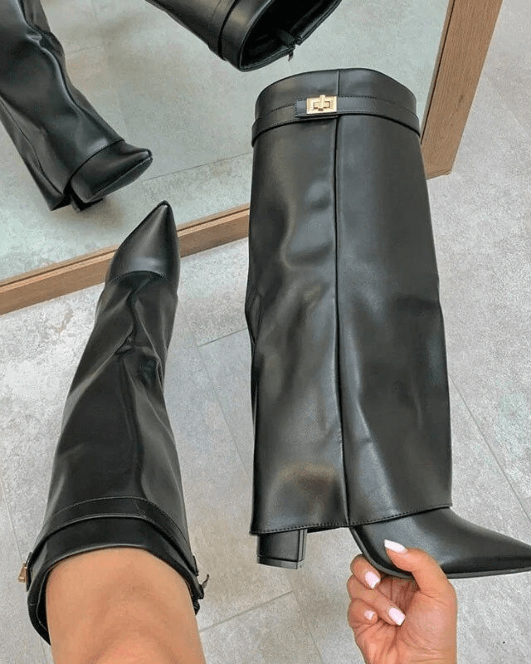 Bottes en daim Kyla