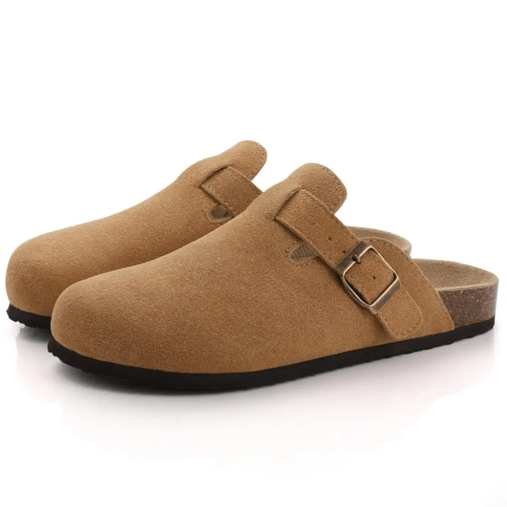 Sandales mule Minerva à boucle réglable