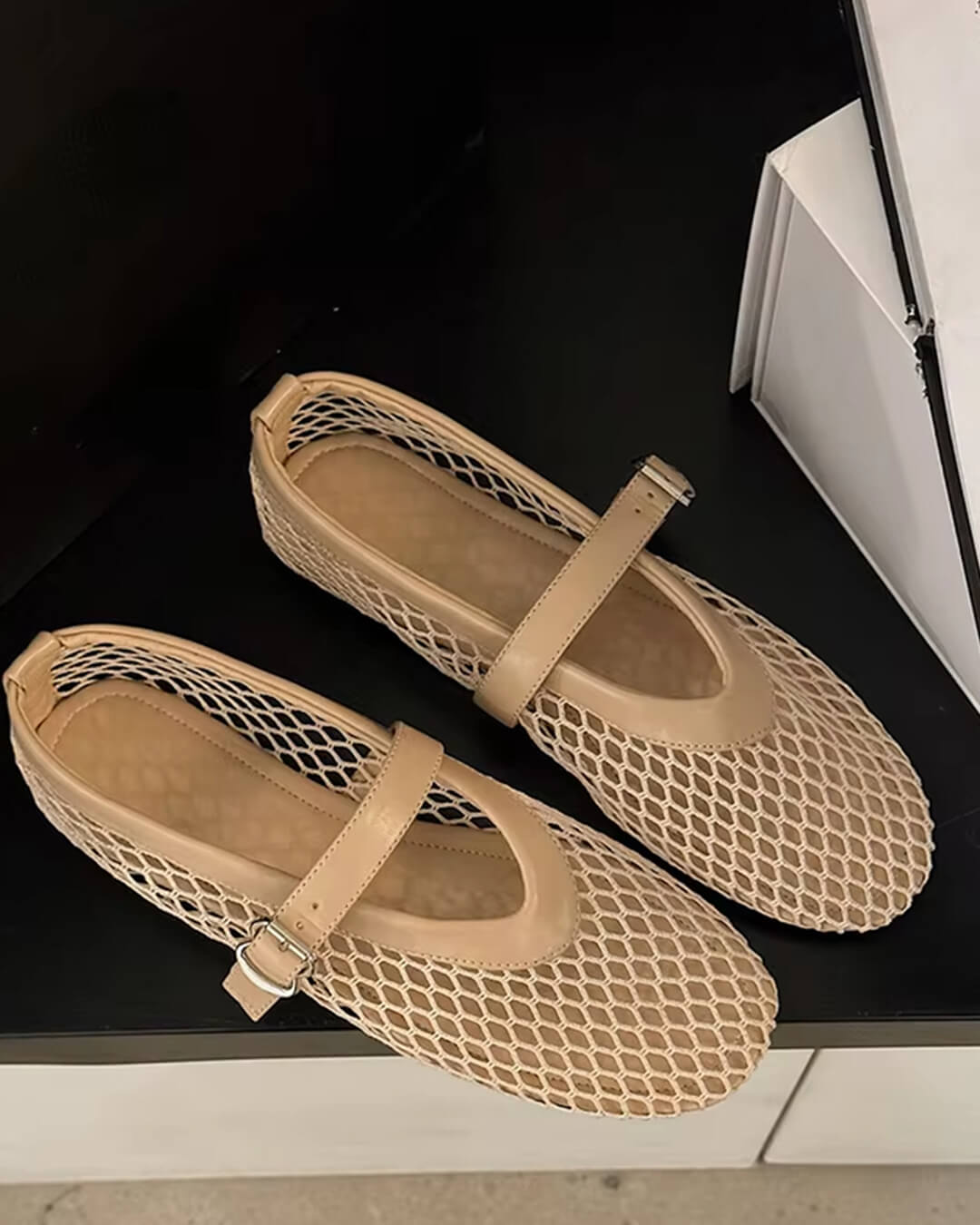 Ballerines en maille Margaux