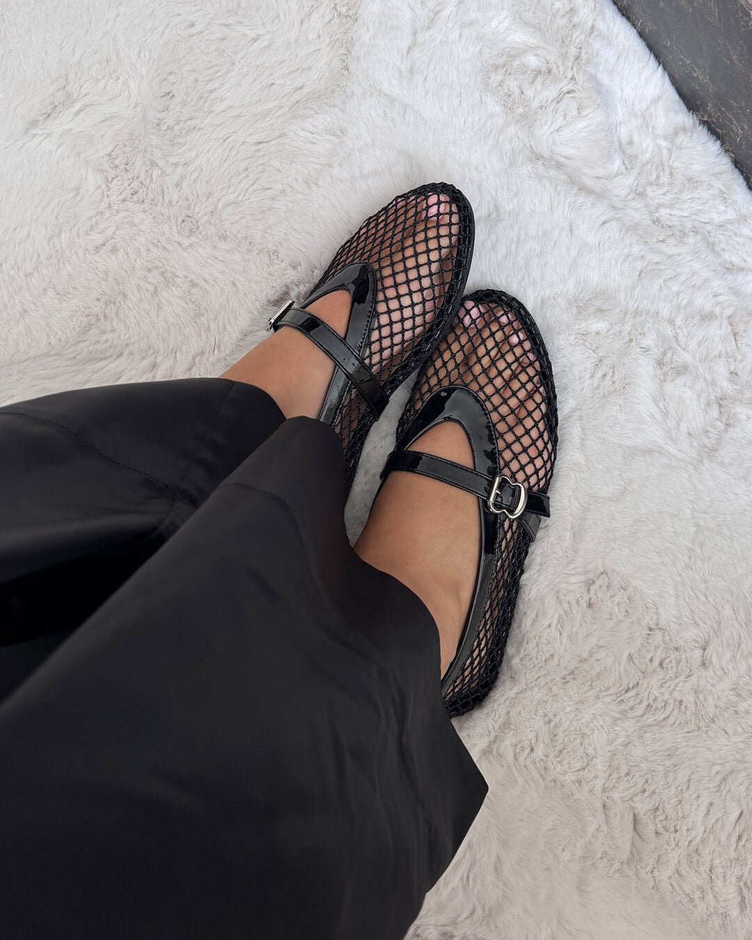 Ballerines en maille Margaux