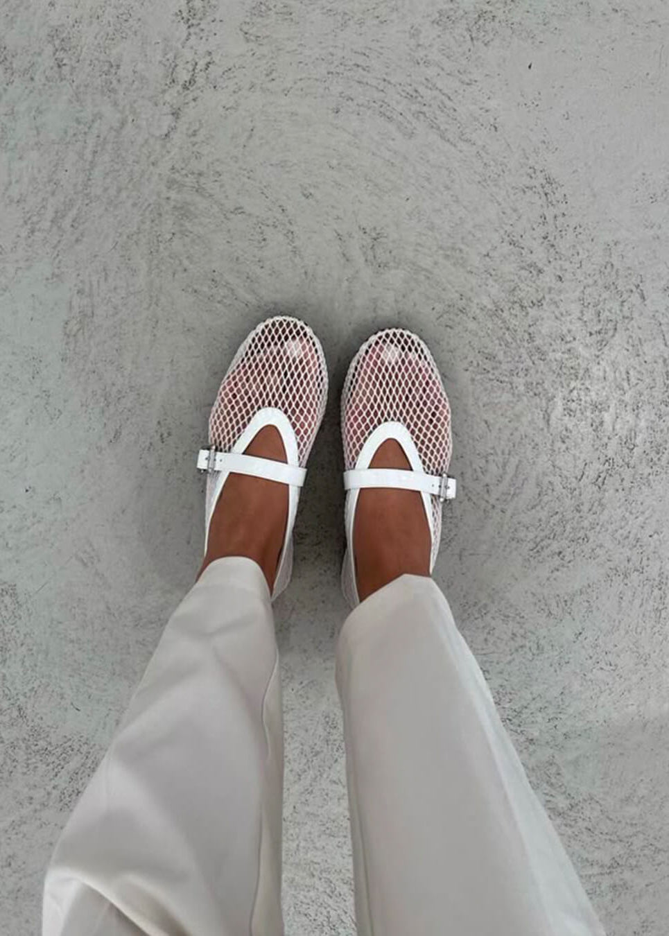 Ballerines en maille Margaux
