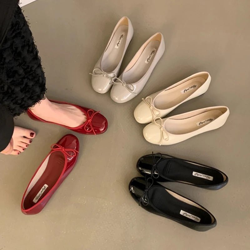 Ballerines Suzette à nœud