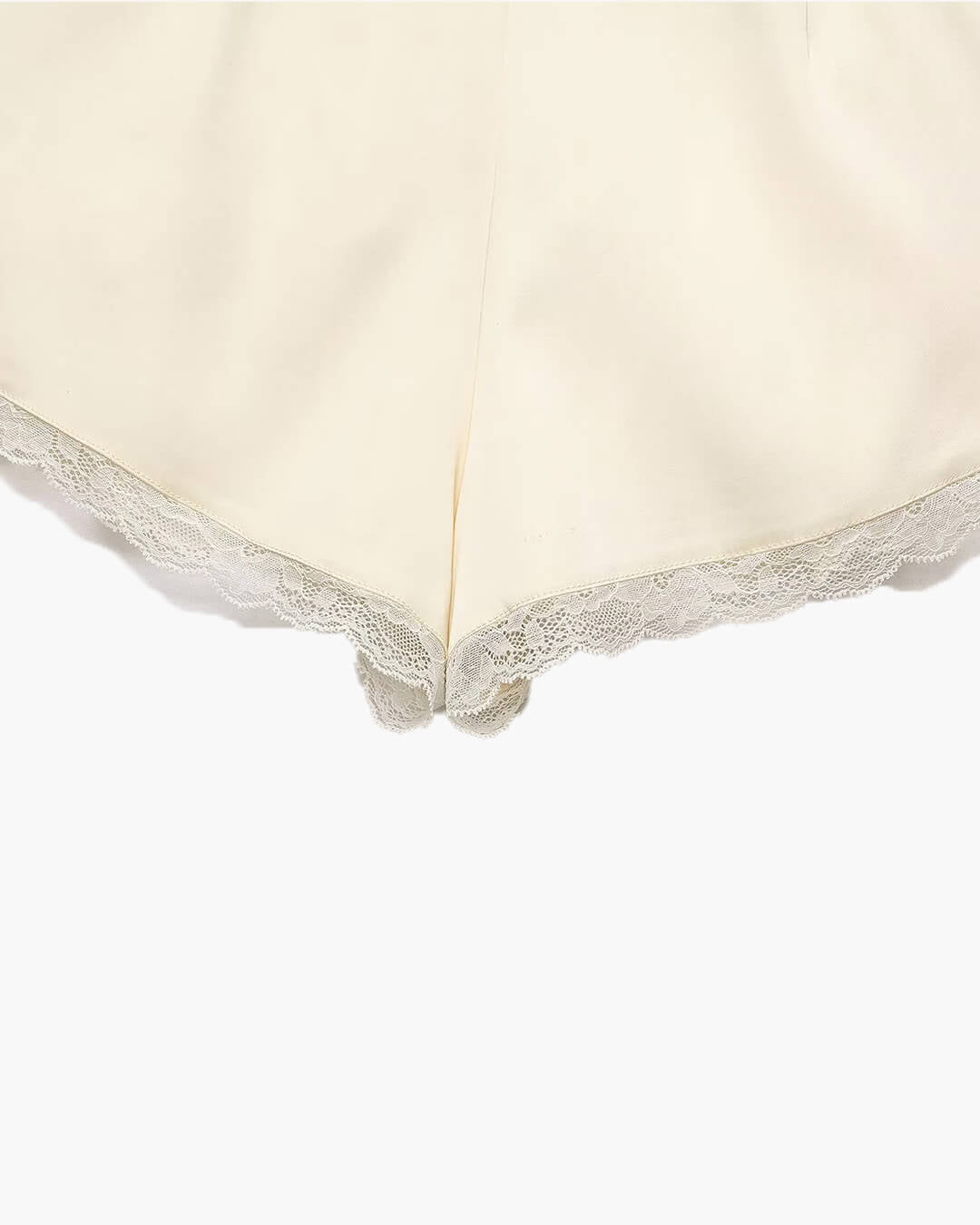 Mini-short en satin taille haute Davina