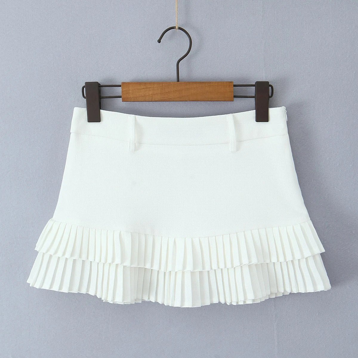 Adarsha mini-jupe plissée taille basse
