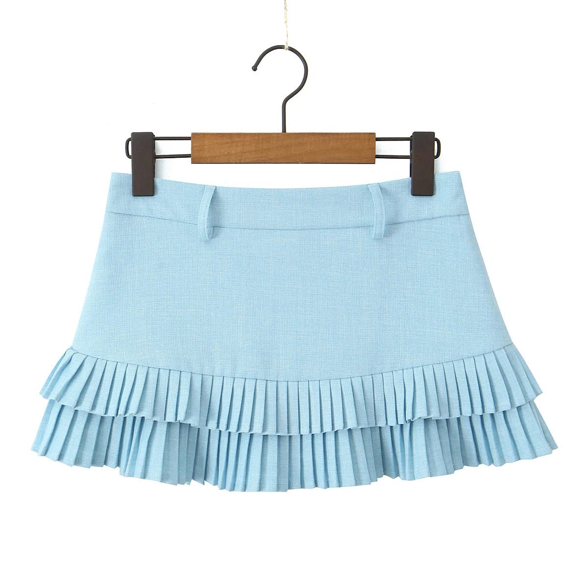 Adarsha mini-jupe plissée taille basse