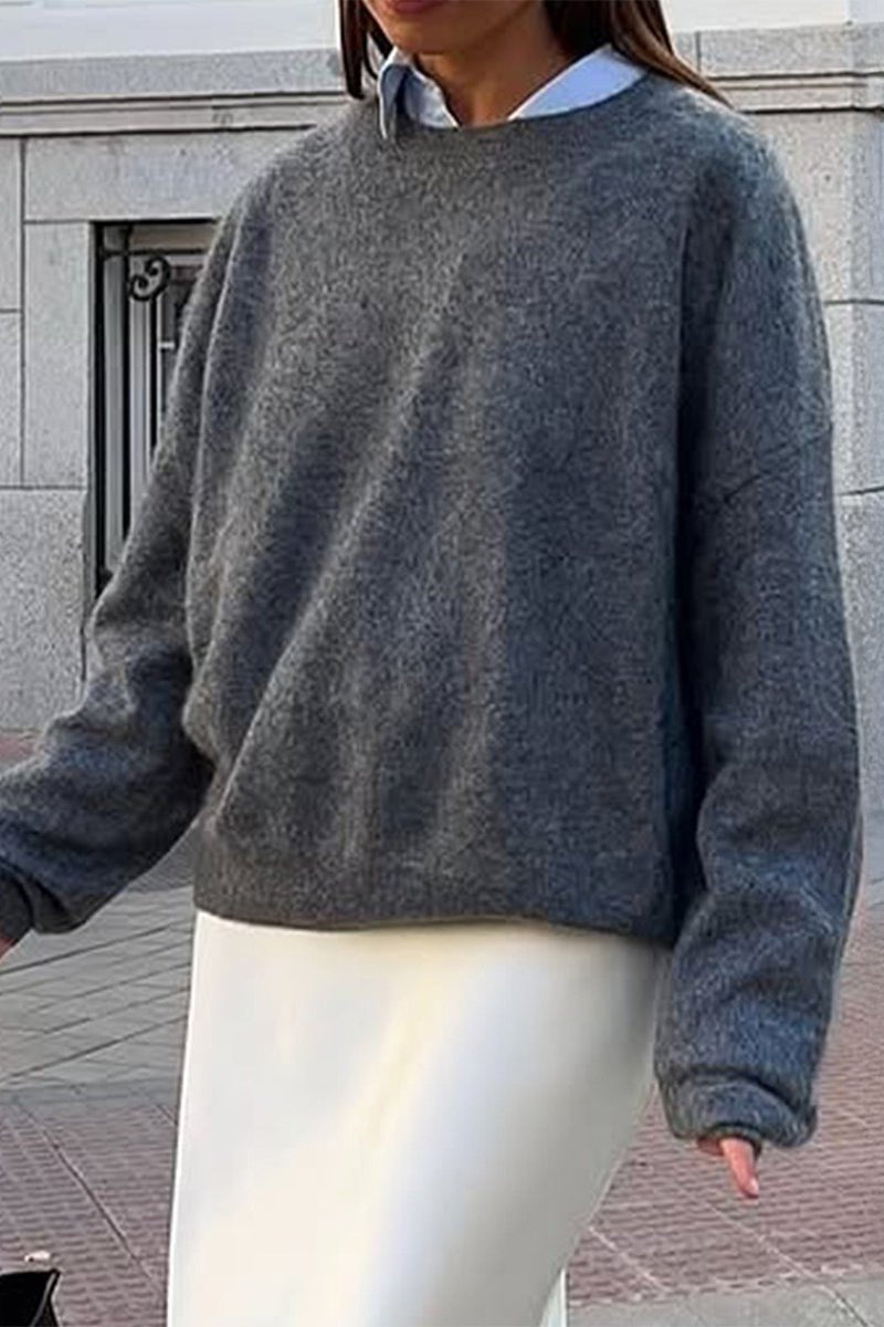 Pull en maille côtelée Angela
