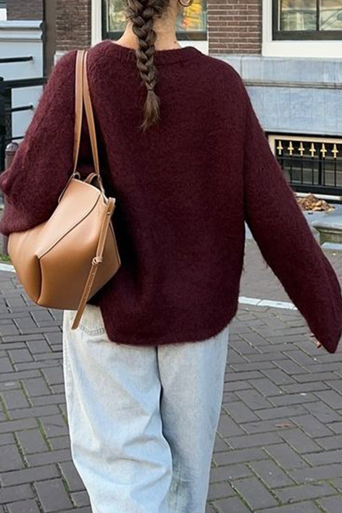 Pull en maille côtelée Angela