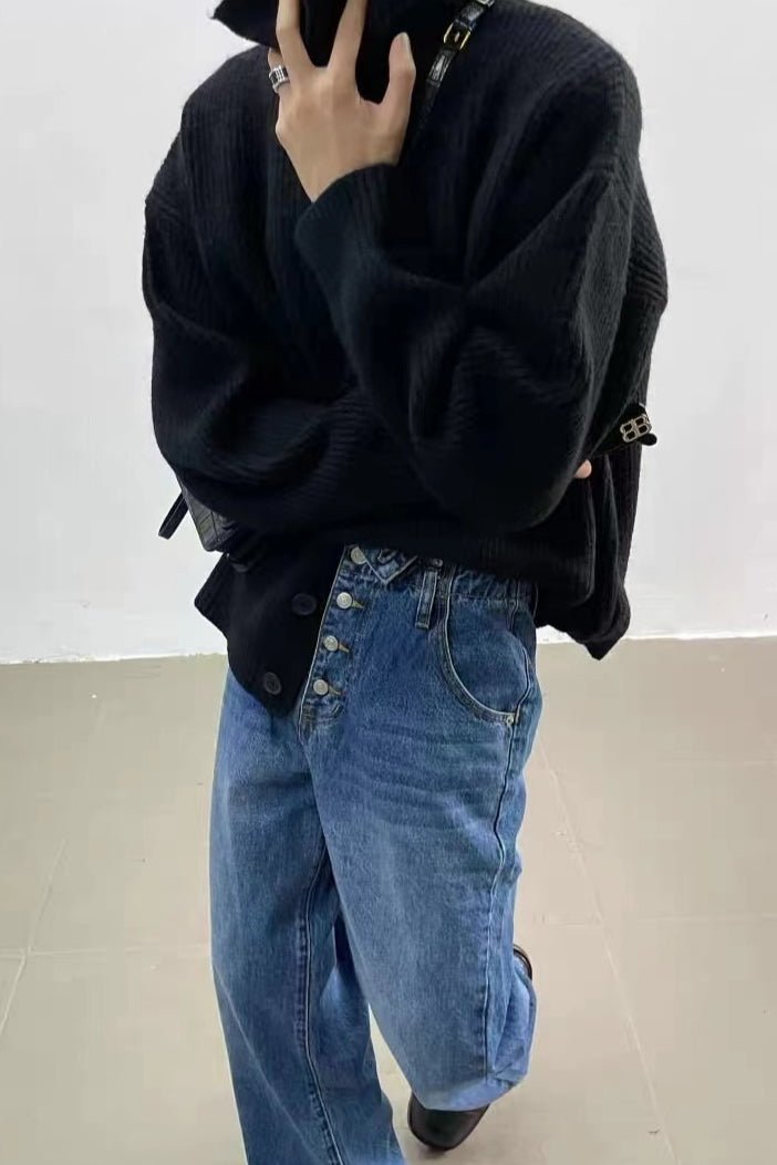 Cardigan femme côtelé à col cheminée