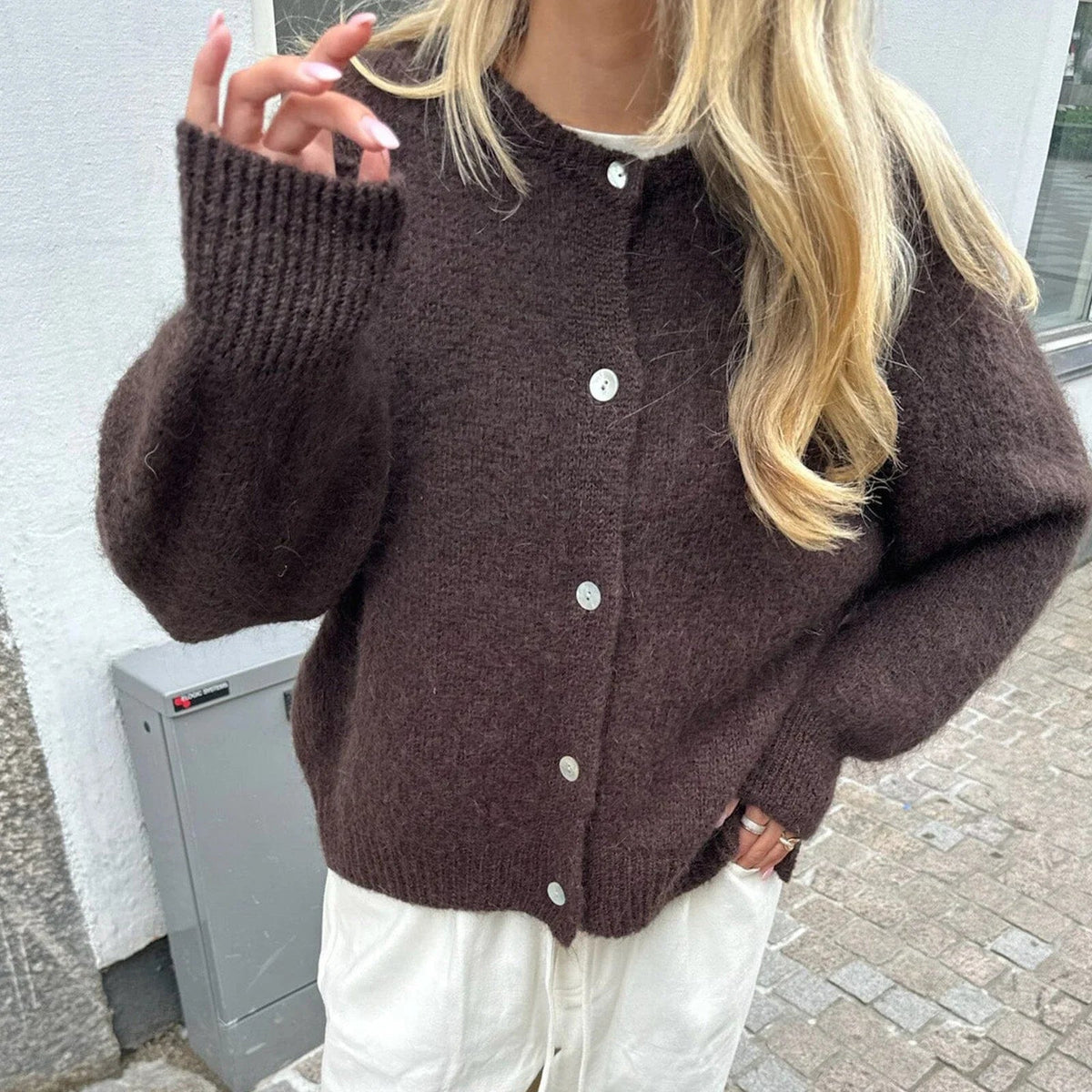Gilet en maille douce Hazel