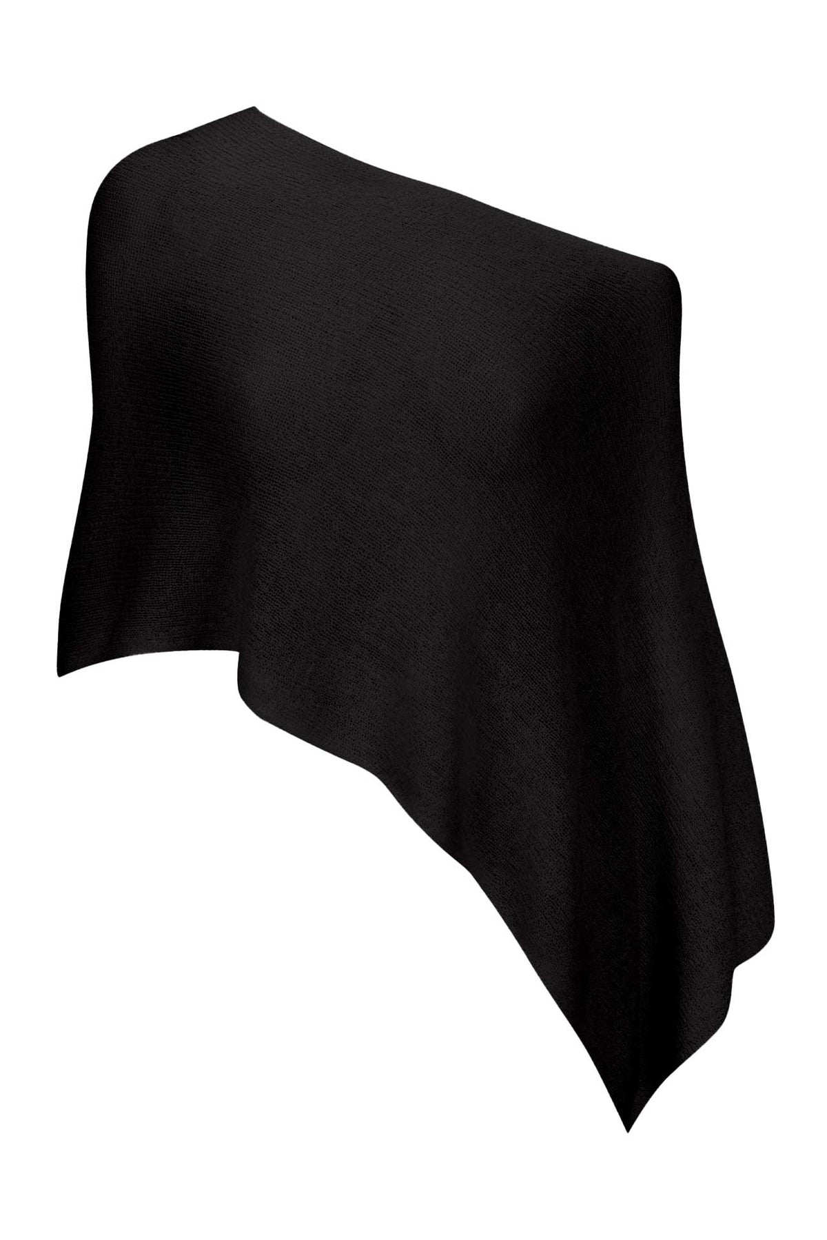Haut asymétrique transparent style poncho