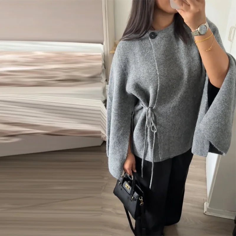 Cardigan Suzette à ouverture et manches chauve-souris