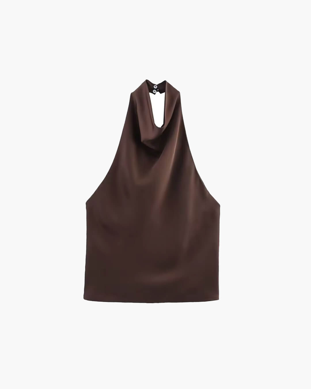 Top dos nu en satin Anastasia