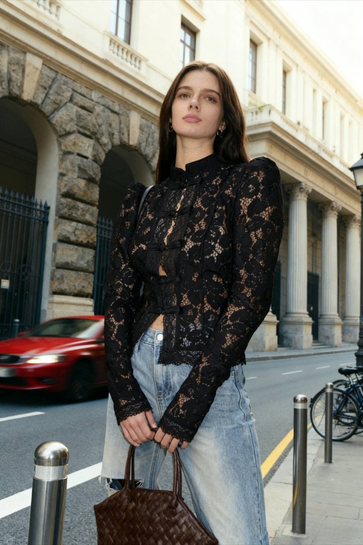 Blouse Claire élégante en dentelle