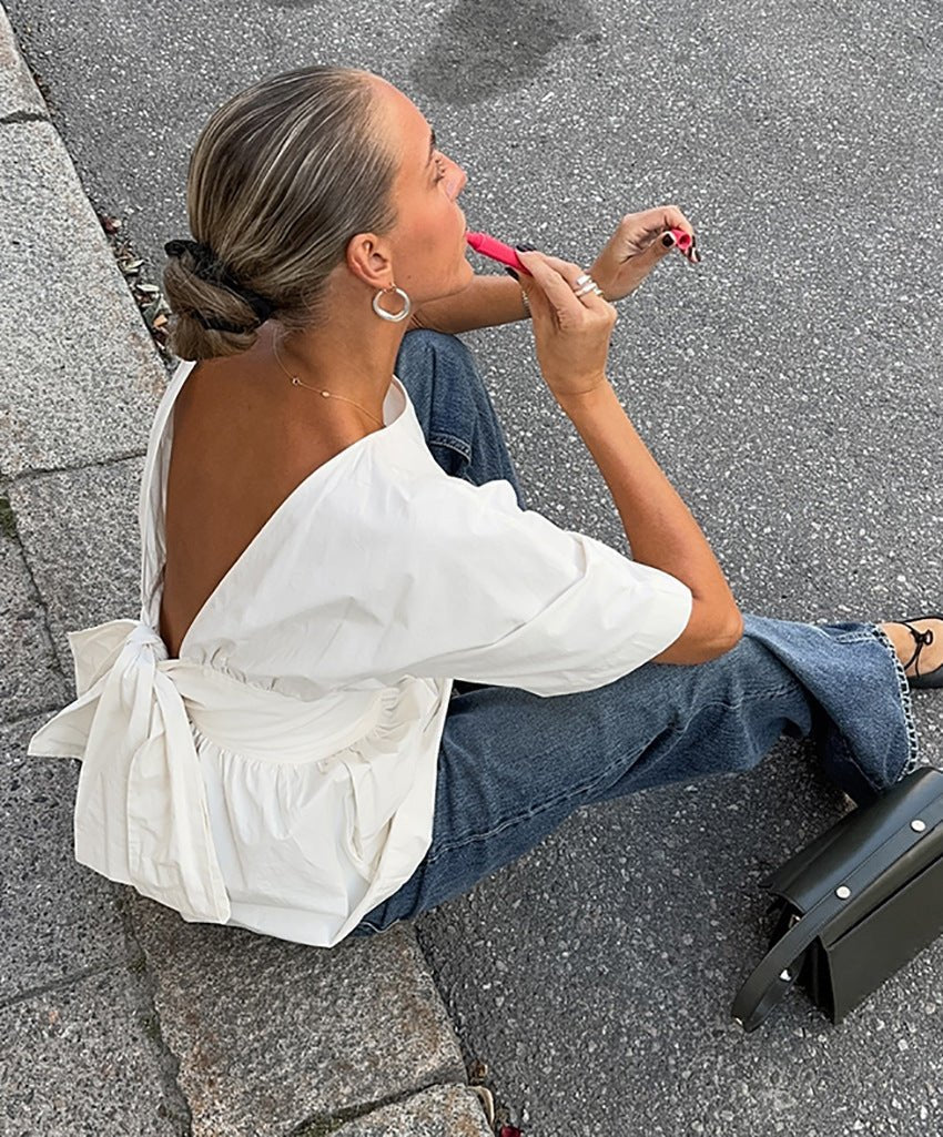 Top Clarisse blanc Tuco
