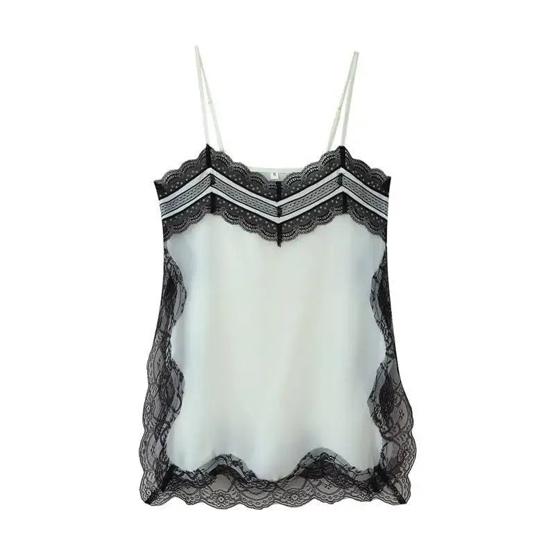Top Sia style caraco en dentelle