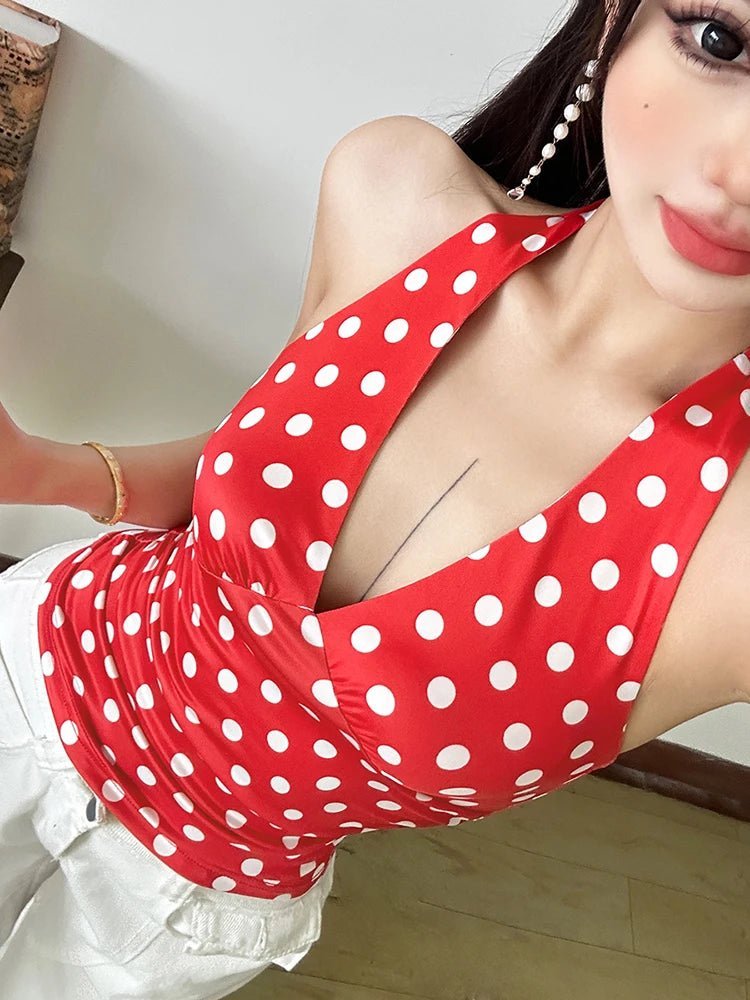 Top dos nu à pois Hannah