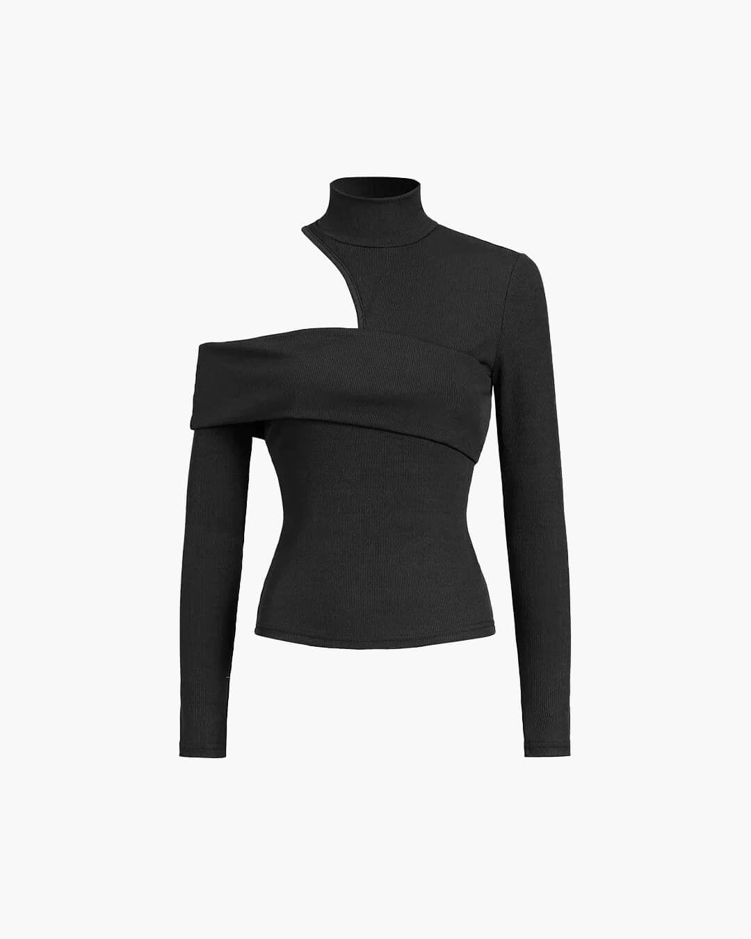 Top en maille Hazel à épaule dénudée