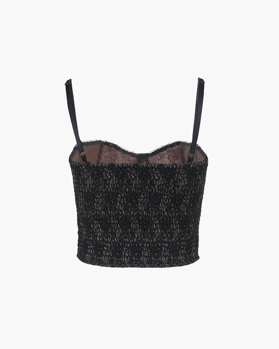 Top Iza corset en dentelle à bretelles