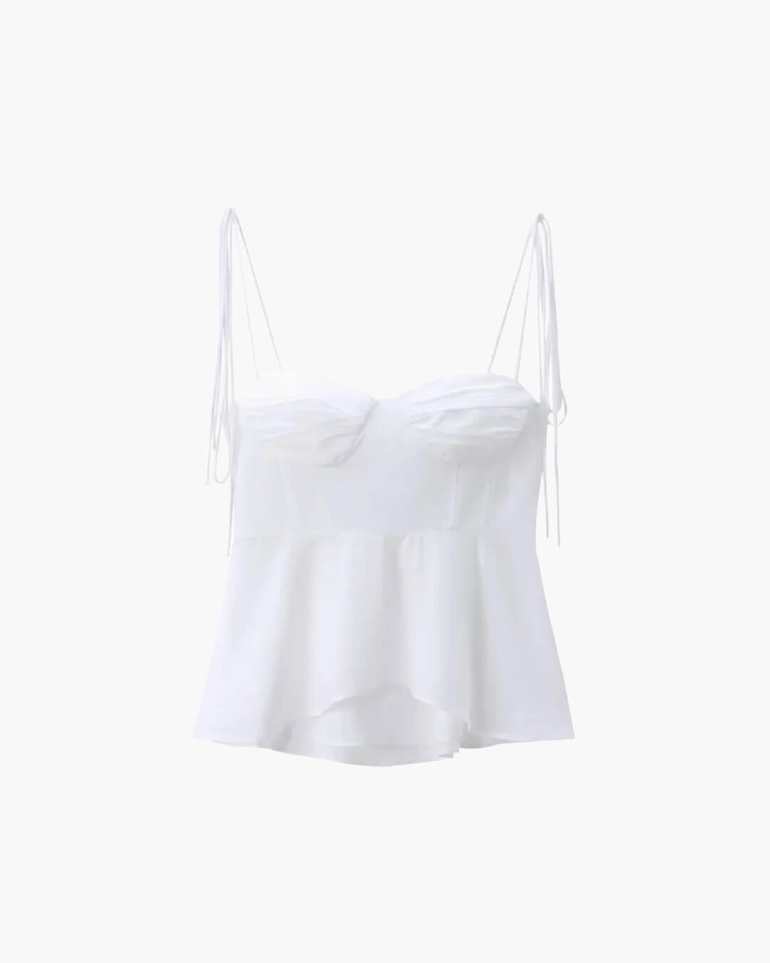 Top péplum corseté Jada style caraco