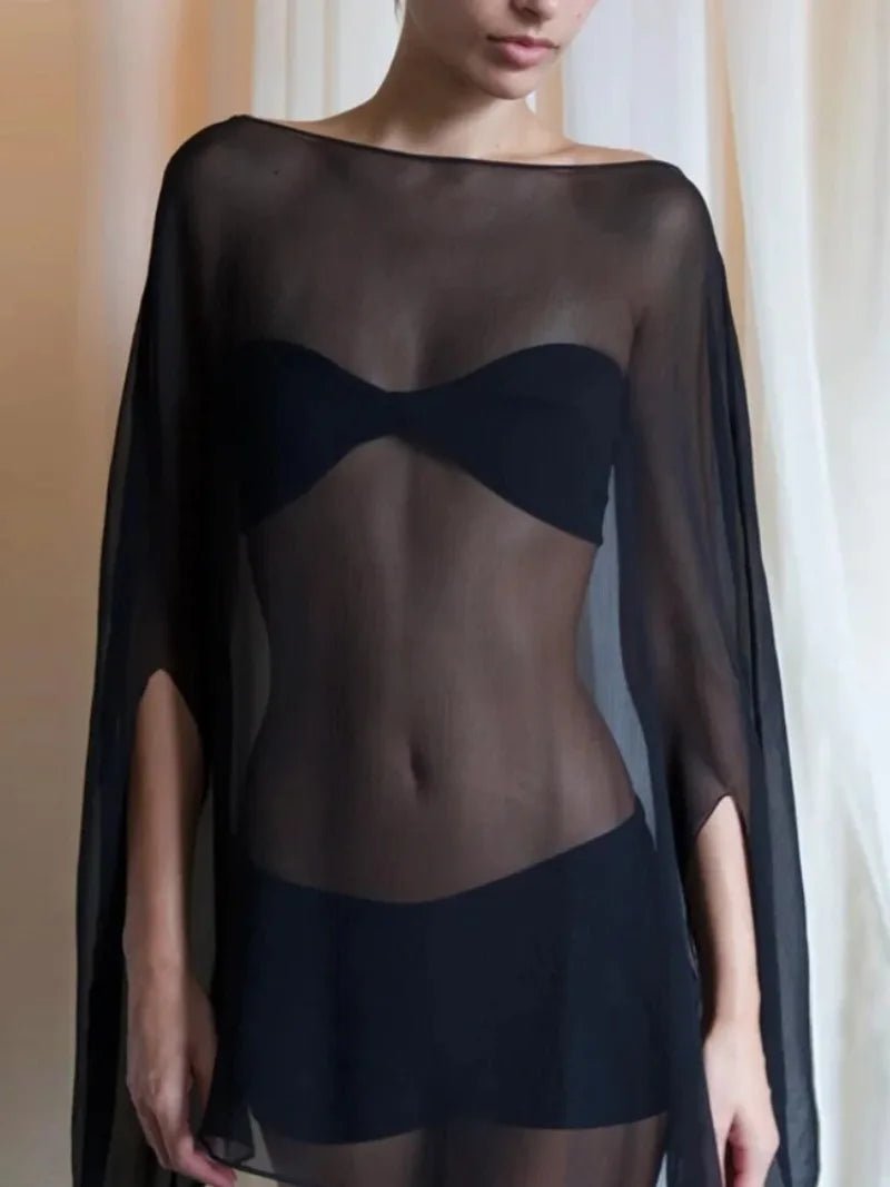Blouse ample couvre-maillot Samantha