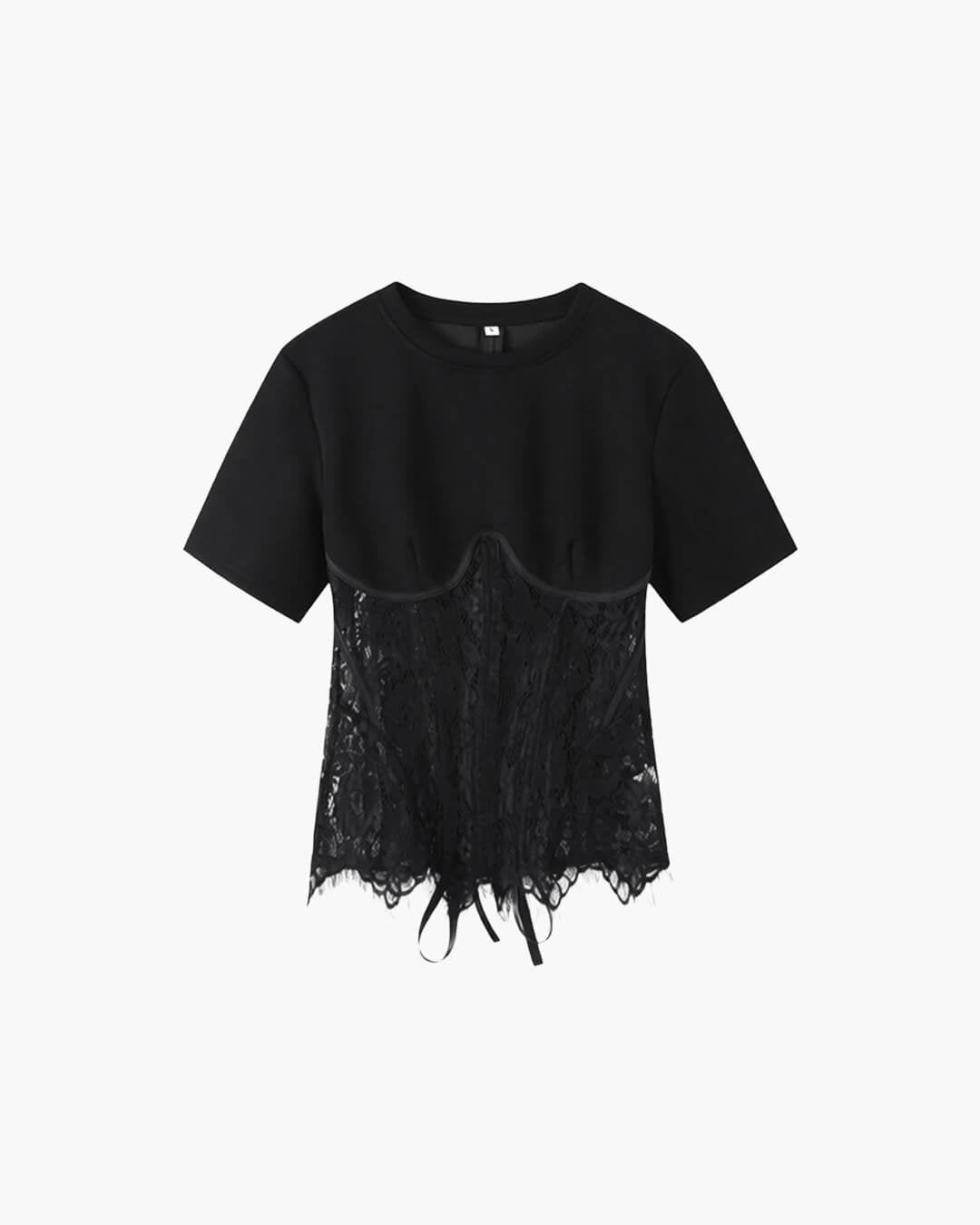 Top corset en dentelle Suzie