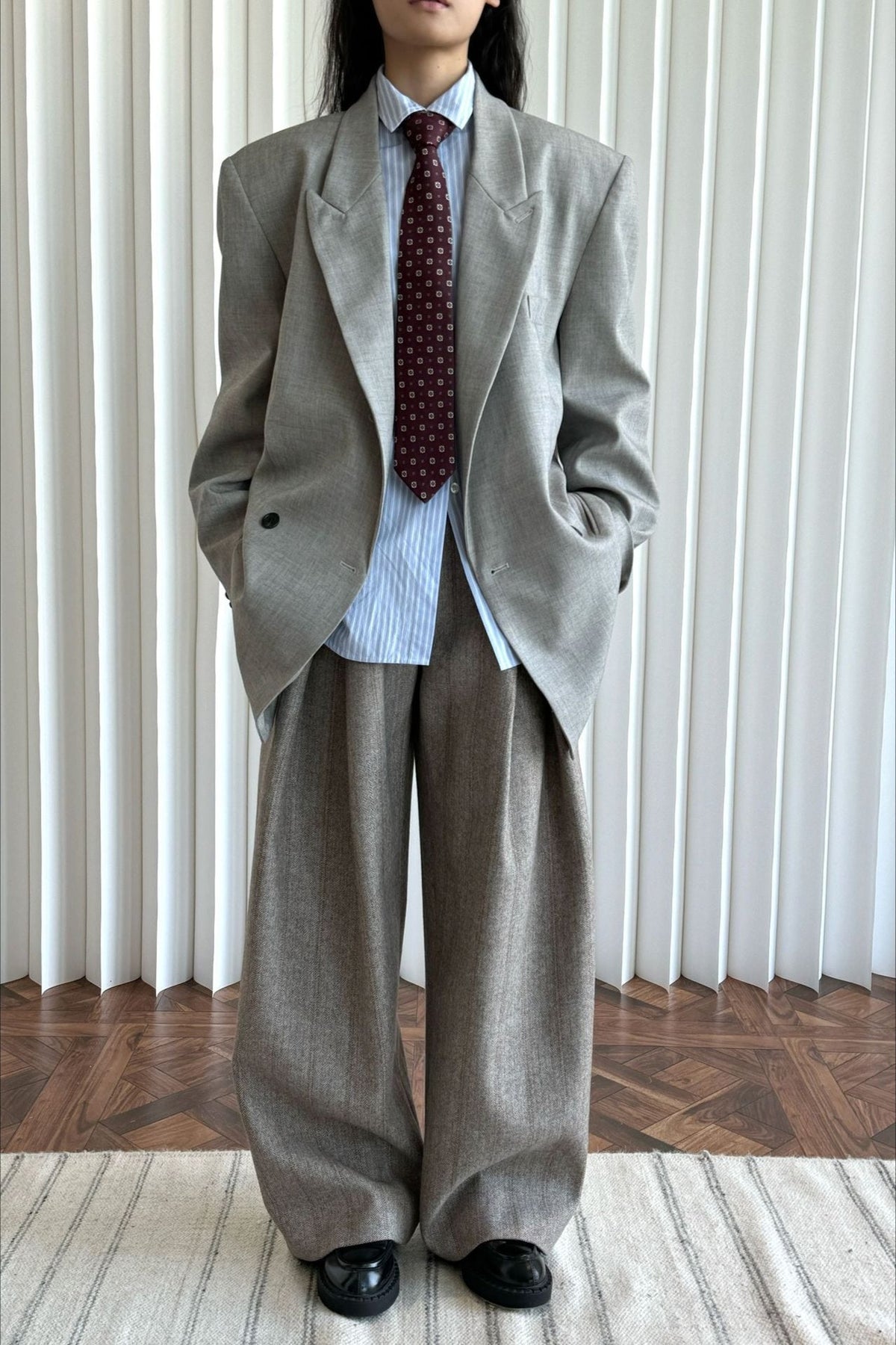Blazer Akira à épaules structurées