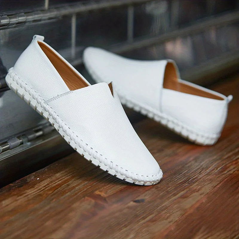 Mocassins en cuir de Luca