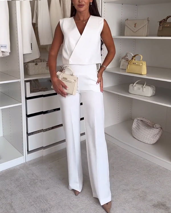 Ensemble Gilet et Pantalon de Bureau
