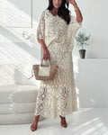 Ensemble Crochet Top Ajouré Bohème et Jupe
