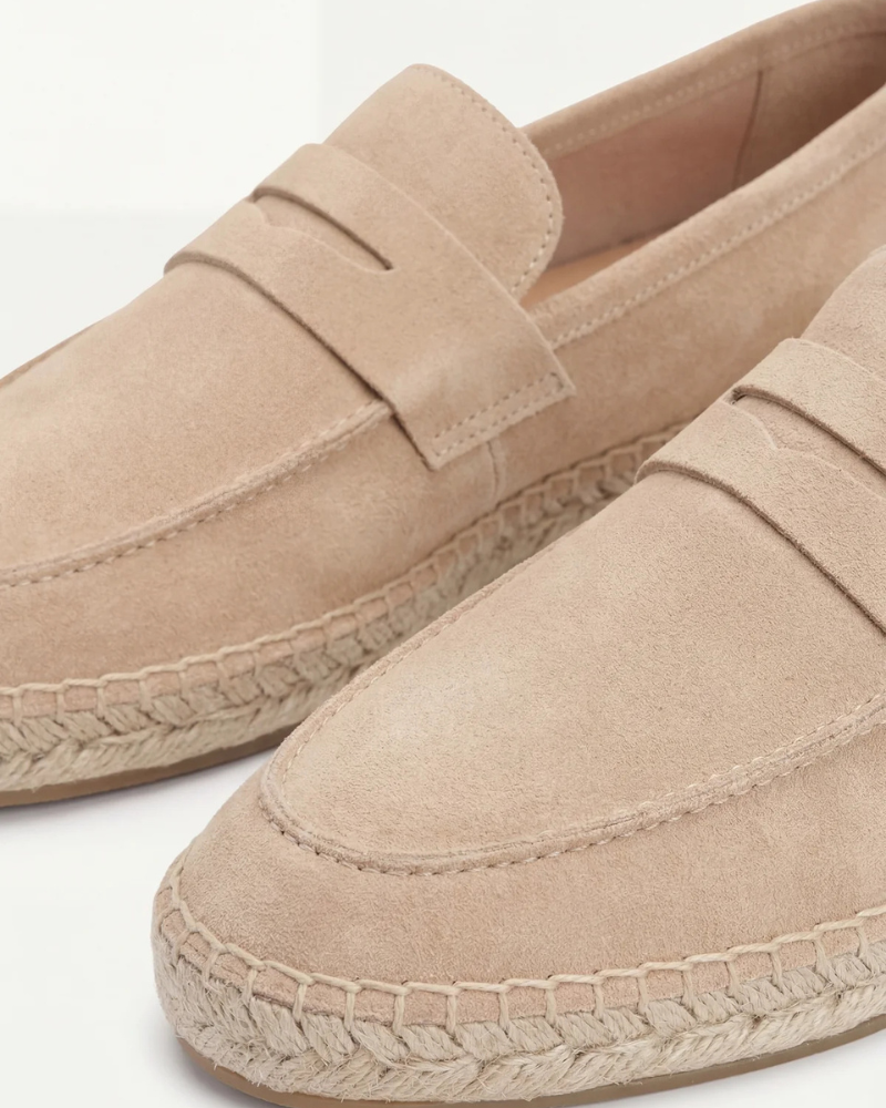 Espadrille Riviera beige — profil