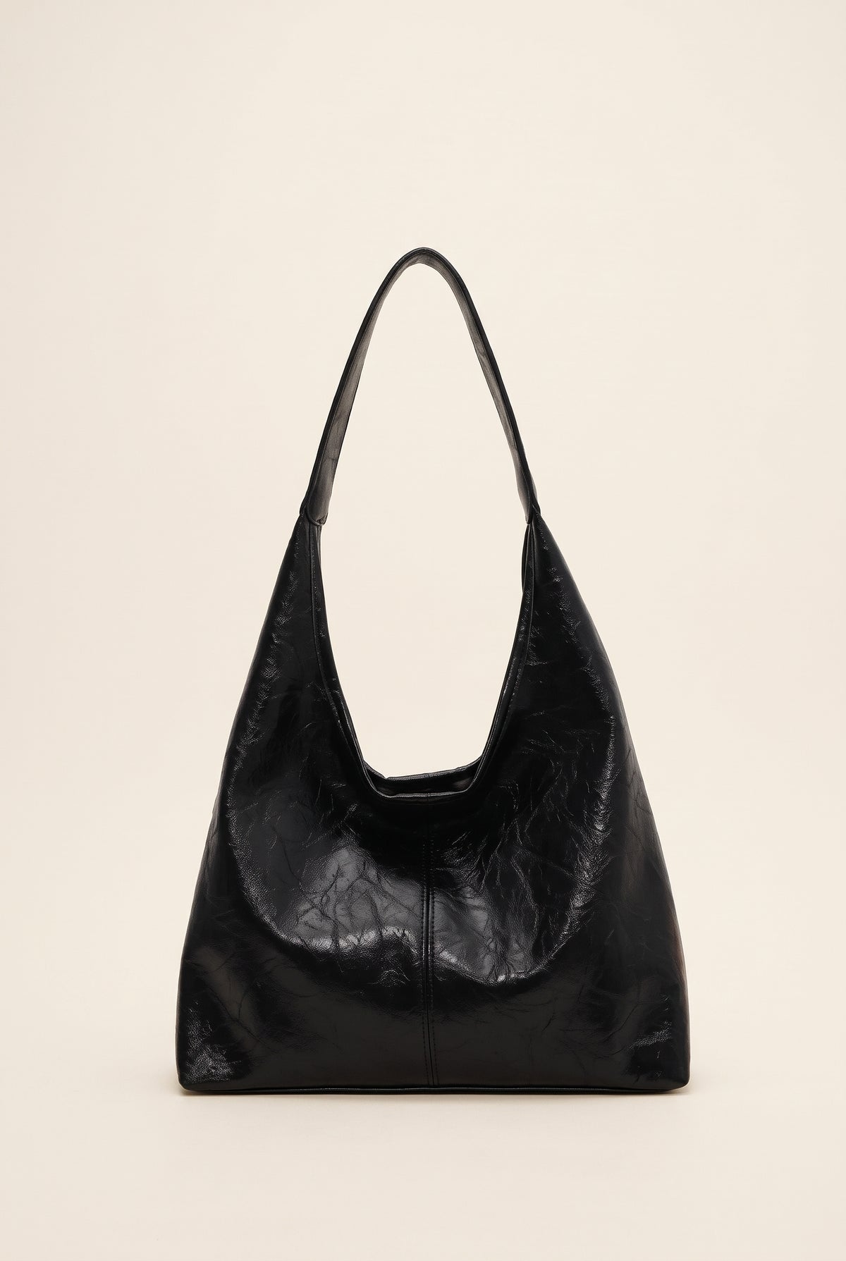 Jenna Glazed Leather Tote