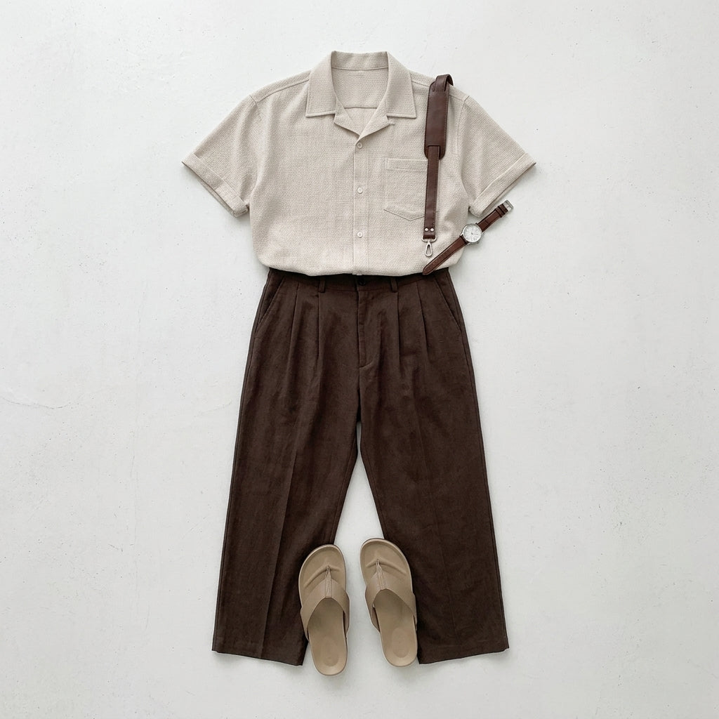 Palermo · Pantalon en Lin Relaxed