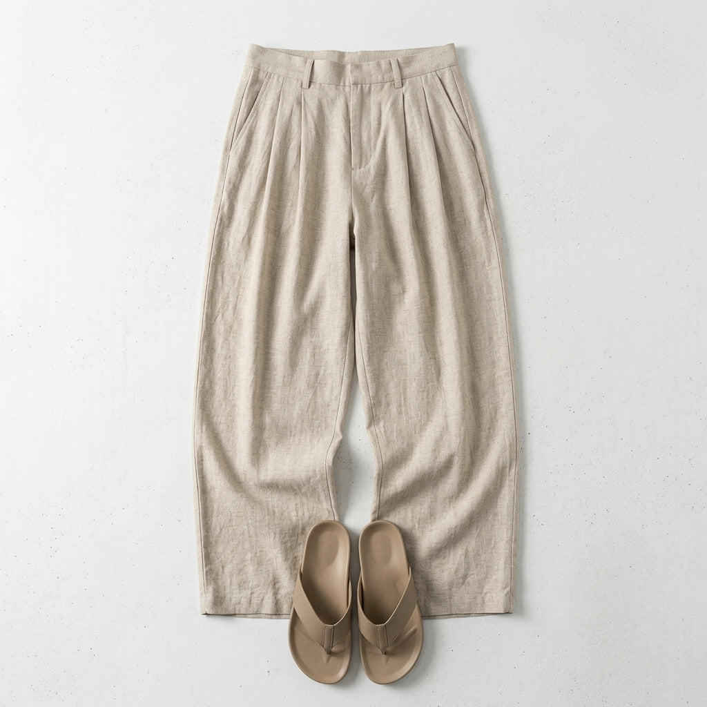 Palermo · Pantalon en Lin Relaxed