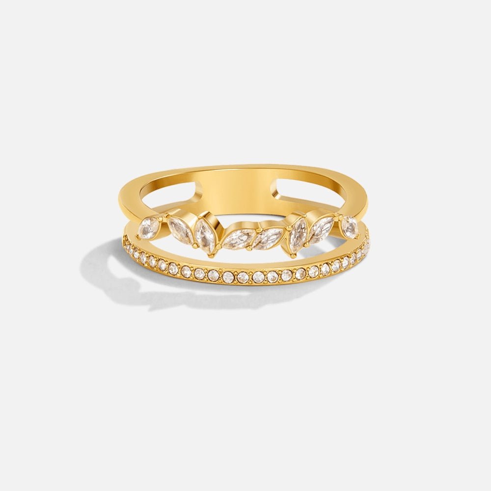 Bague Mia Cristal Or 18K