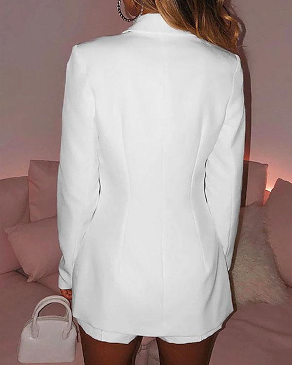 Ensemble Blazer et Short Sexy Tendance