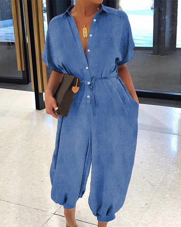 Combinaison Grande Taille Style Rétro