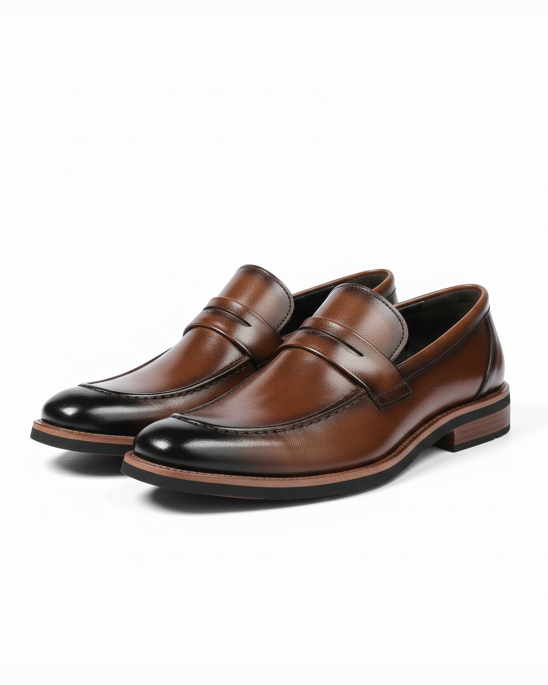 Les chaussures en cuir Metro classiques