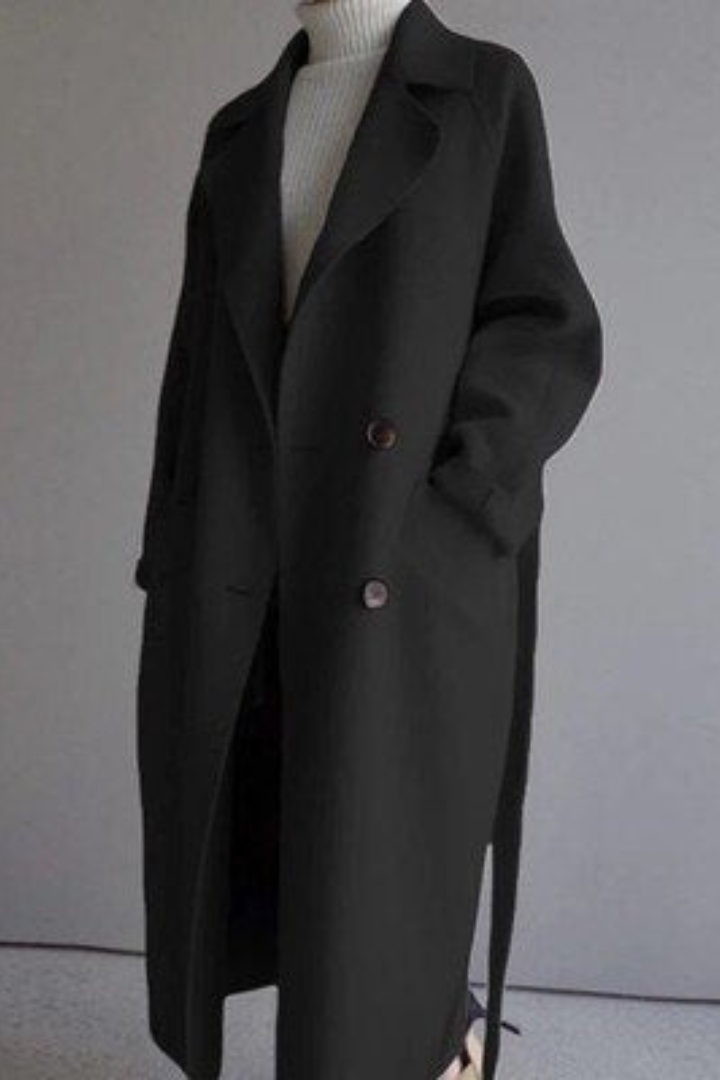 ÉLISABETH — Manteau en Mélange de Laine