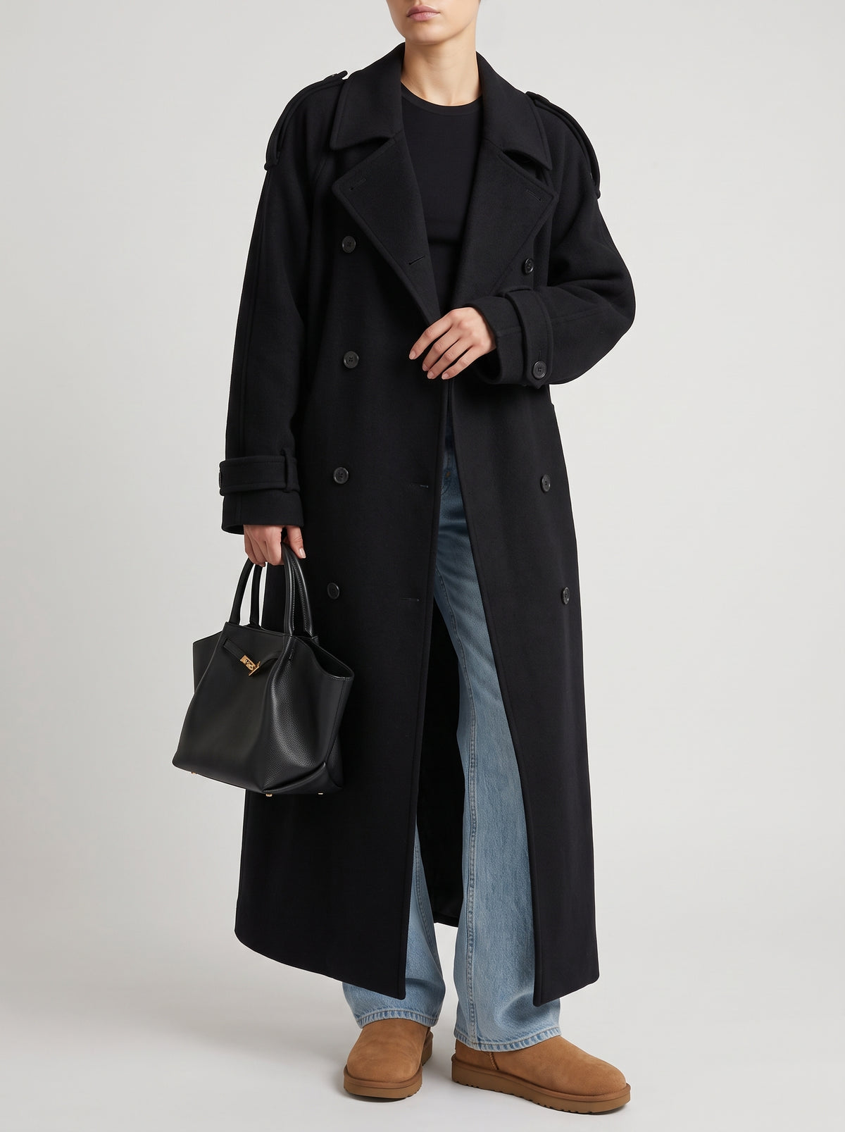 Emma Double-Breasted Trench Coat