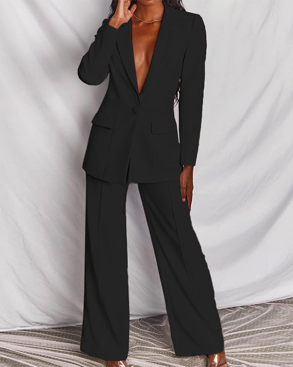Tailleur Blazer et Pantalon