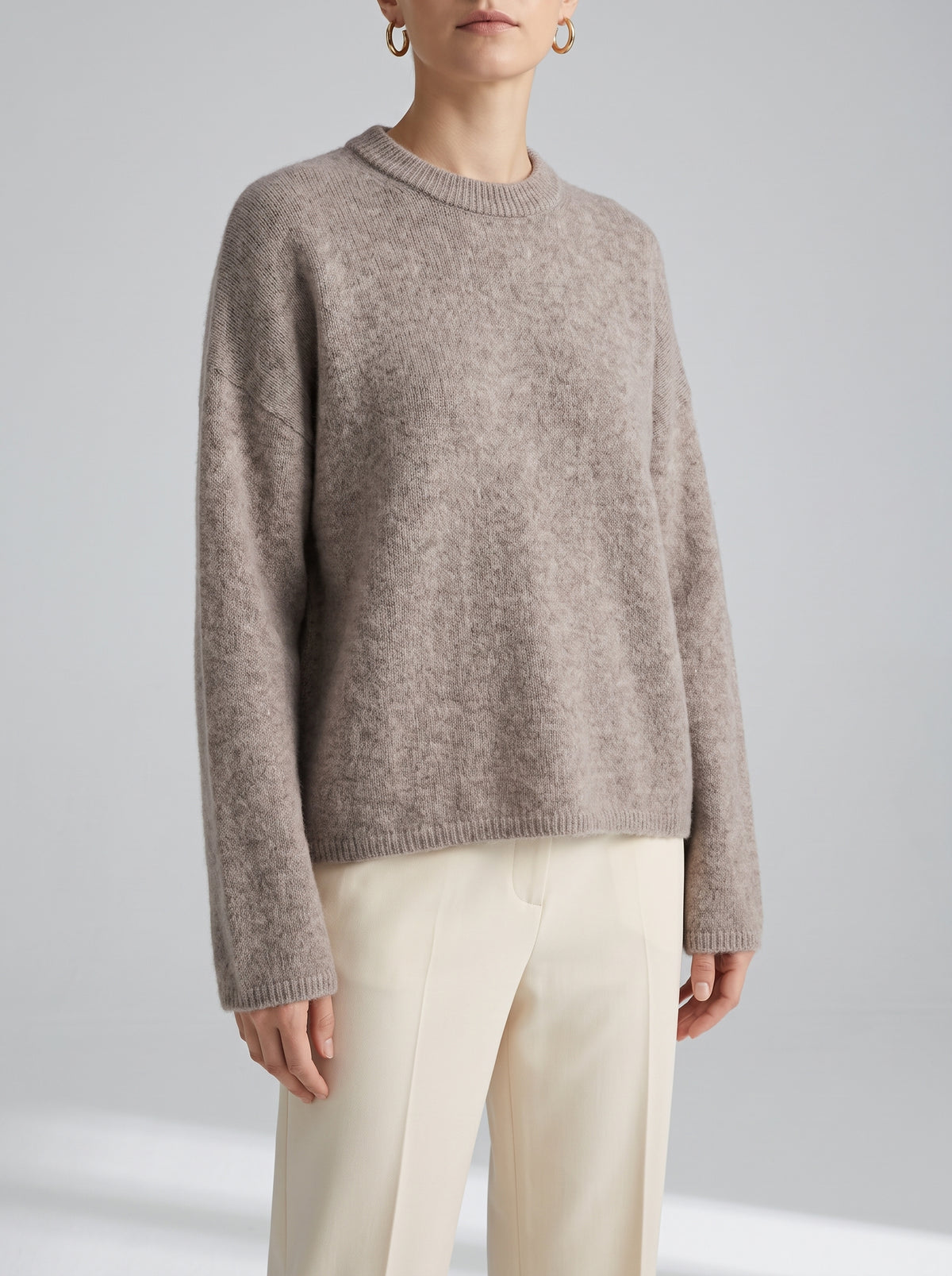 Blake Knitted Jumper - Beige