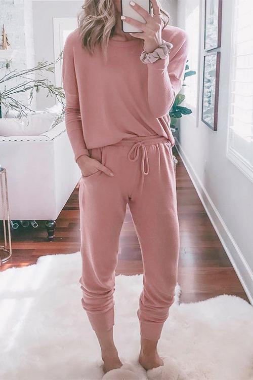 Ensemble T-Shirt et Pantalon Confortable, 2 Pièces