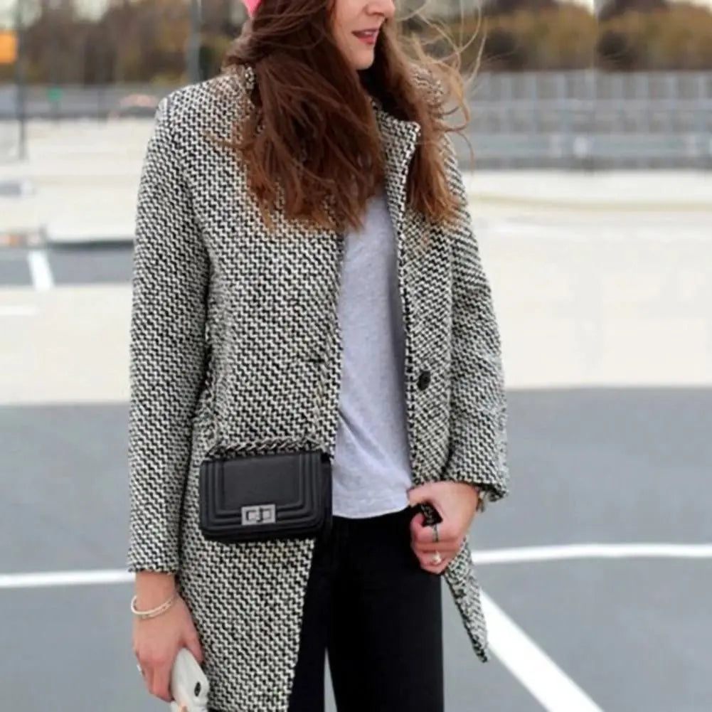 LOUISE — Manteau Long en Laine