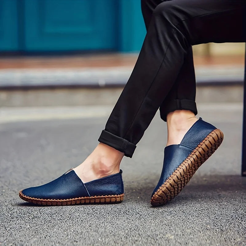 Mocassins en cuir de Luca