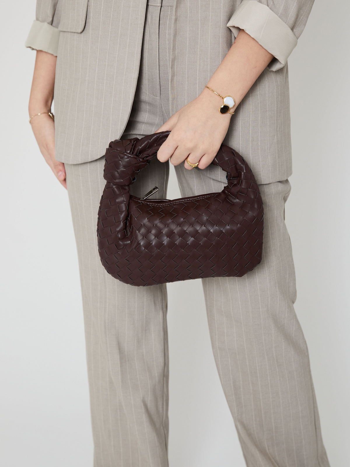 Le Mini Sac Silva — Marron Foncé