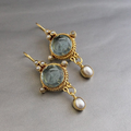Merena · Boucles d'oreilles vintage en perles
