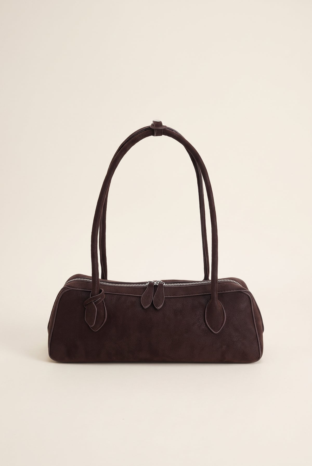 Adora Faux Suede Baguette Bag