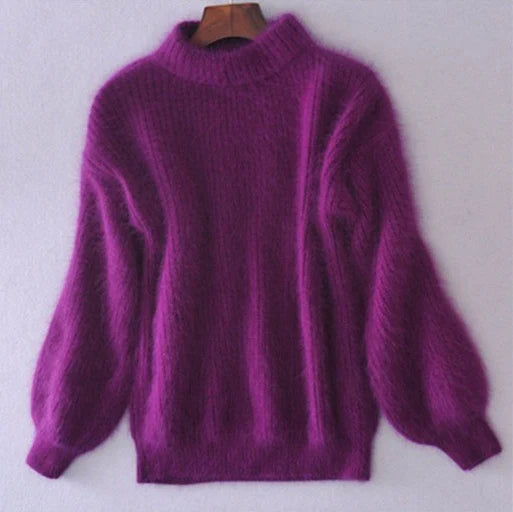 ANAÏS — Pull Ample en Maille d’Angora
