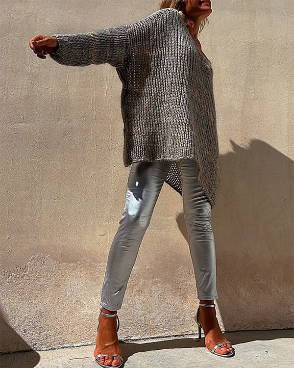 Legging Effet Métallique